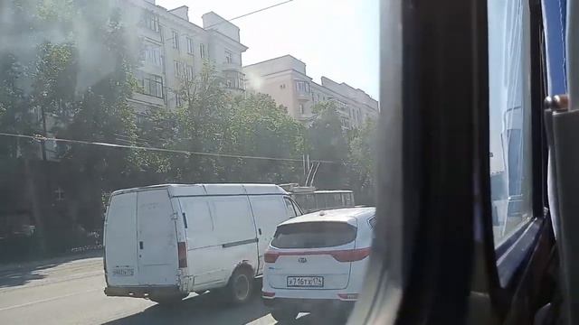 поездка на автобусе паз 32054 ( 40, K0, H0, L0 ) (2007 г.в) м308ру174 маршрут 92
