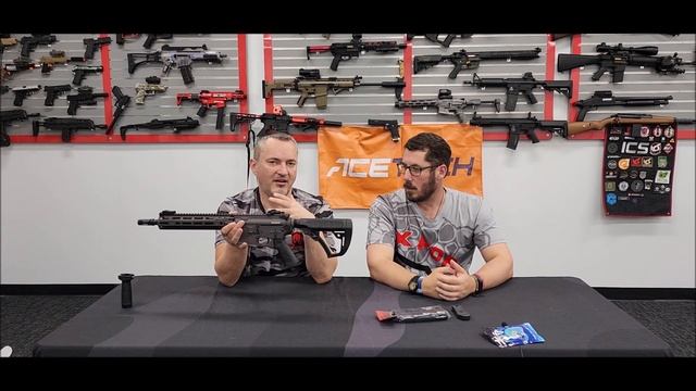 E&C Grey RIII M4 Daniel Defense MK18 Gel Blaster (EC-644) by X-Force Tactical