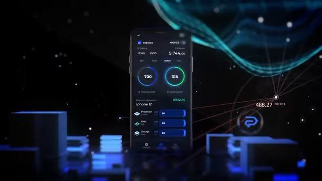 PHENOM PLATFORM - Майнинг и стекинг на телефоне
