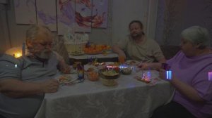 как встретили пенсионеры 2025 Новый год в деревне