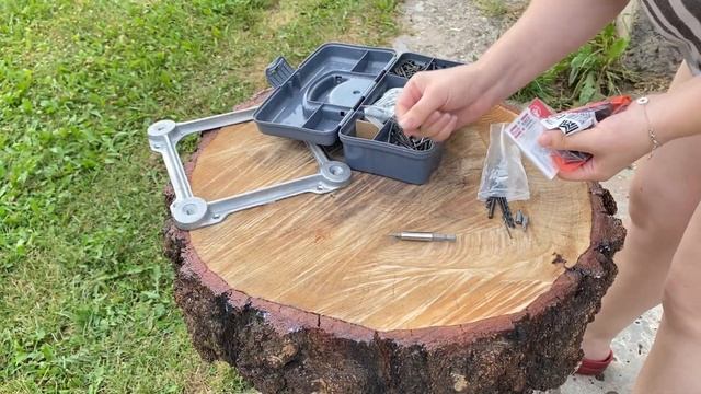 DIY Бюджетный Столик из спила березы | своими руками смотреть онлайн