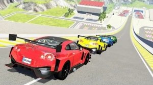 Эпичные скоростные прыжки #115 — BeamNG Drive | CrashBo