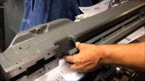 Myford Super 7 - bed - part 4 - scraping vertical guides