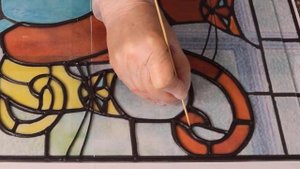 НАНЕСЕНИЕ ПОЛИМЕРНОГО 3D КОНТУРА (практическое упражнение)