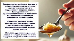 7 дней приёма чеснока с мёдом натощак — вы не поверите, что это делает с телом!