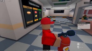 Веселимся в игре [Prepare a burger Roblox.