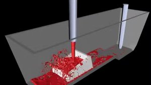 Наполнение промежуточного ковша сталью (математическое моделирование)