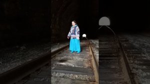 Песни в тоннелях Кругобайкалки. Надя СЭВЭЛ