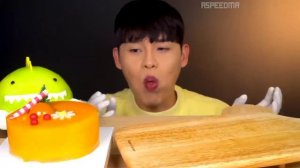 Bonggil Asmr🎂 Mango Chocolate Mousse n Rainbow Macaron Choco Bread | add speed.