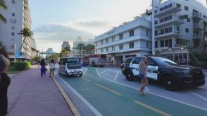 🇺🇸 Майами - Оушен Драйв, пешеходная экскурсия по Майами-Бич (2024) 4K