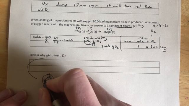 Revision chemistry- explain why argon is inert. смотреть онлайн
