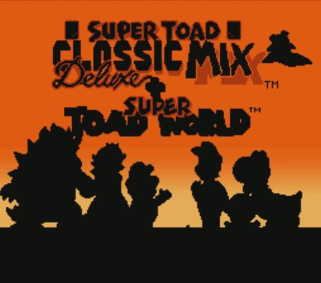 Super Toad Classic Mix Deluxe - Hack of Super Mario All-Stars [SNES]