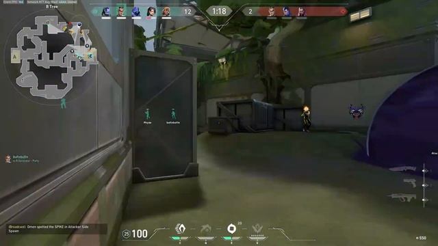 Where was Reyna watching? Omen 2K - Fracture - Vandal