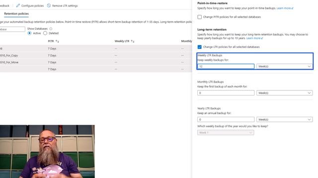 Azure SQL: Manage Backup Compliance with Long Term Backups for Azure SQL Managed Instance! смотреть онлайн