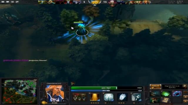Давайте играть в Dota 2(Let's Play) Part 4 - Gameplay[Omniknight][Dire][720p] смотреть онлайн