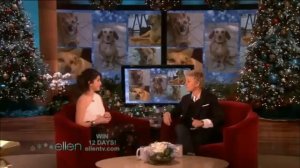 Selena Gomez on Ellen Degeneres Show (12 11 2009) HD.flv