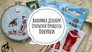 Что вышивала в декабре