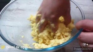 Galletas de sémola sin azucar y sin leche, fáciles y rápidas