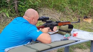 ARKON ALFA ll ST 25. Приведение к бою на ВЕПРЕ 7 62х39