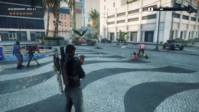 Just Cause 4 smart AI ennemy using rebel machinegun against them смотреть онлайн