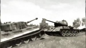 Т-34 против «тигра» - t-34 vs tiger tank (заставка)