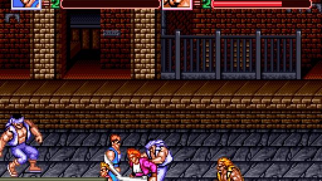 Super Double Dragon [2 Players] [4K] [SNES]