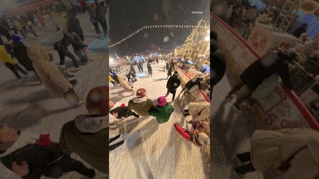 Новогодний каток на Красной площади