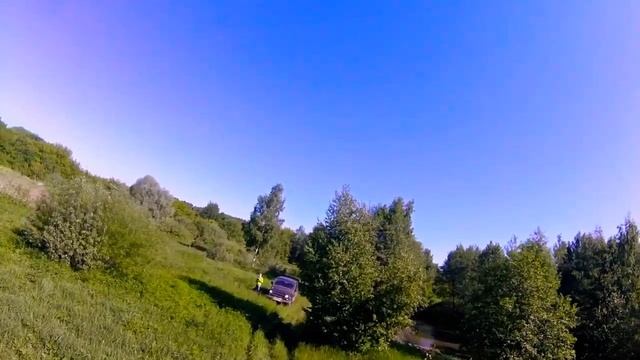 Полянка у реки #свысотыптичьегополета