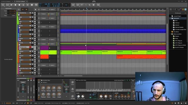 Как написать трек с нуля в Bitwig Studio?