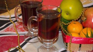 Ноябрьский глинтвейн с цукатами