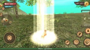 Я Прокачал До 200 Уровня В DOG SIM