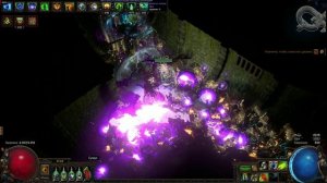 Path of Exile - Оккультист Аура смерти Poe Пое