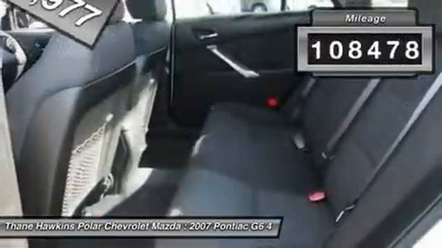 2007 PONTIAC G6 White Bear Lake, MN 24195 смотреть онлайн