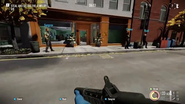 Jewelry Shop Mayhem One Down PAYDAY 2 смотреть онлайн