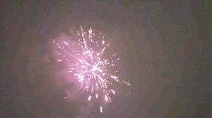 Первые минуты Нового года. Ночь фейерверков. Новая Москва. ЖК Испанские кварталы