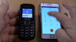 Samsung S2 android 11 Over the Horizon Incoming call &Samsung 1200M black Outgoing call