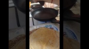 Блины на трех сковородах, легко!
