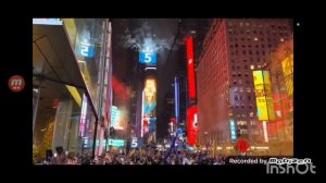 times square ball 2025 reverse