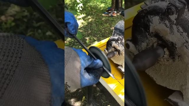 Отличный нож из напильника.