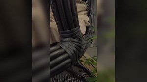 Подвесное кресло из искусственного ротанга Лучиано фабрики плетеной мебели Malacca #home #homemade