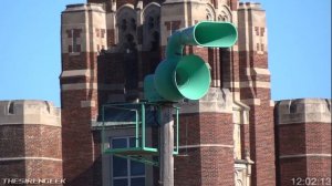 ACA Allertor 125 Tornado Siren Test - Alert & Attack - Whitefish Bay (Milwaukee Co.), WI
