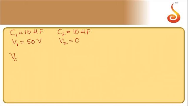 PU 2 | KCET S2 | Physics | Capacitors | Lecture 1 | Slide 14 | Common Potential | EX 1