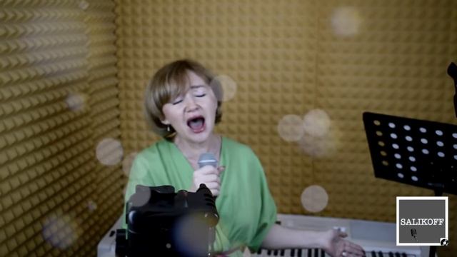 Мой дебют в студии @kebila1920 «Как прекрасен этот мир»Уроки вокала, учусь петь.