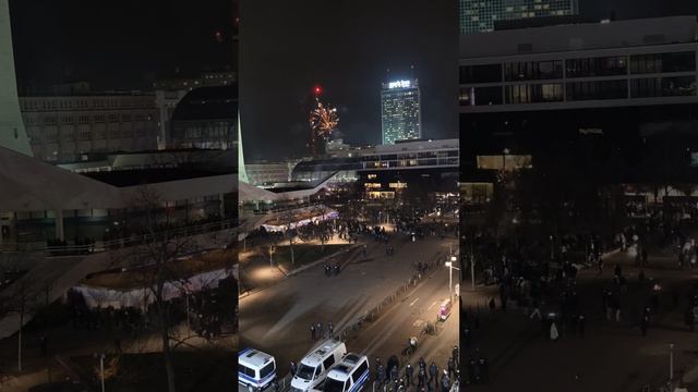 Berlin New Year Silvester #2025 #happynewyear #berlin #fireworks #neujahr #silvester #alexanderplatz