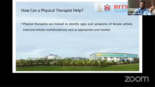 Female athlete triad By Dr. Sarfraznawaz Shah, PT смотреть онлайн