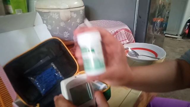 Tutorial cek gula darah dengan alat 3in1 easy touch