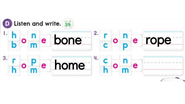 Oxford Phonics World student book level 3 - long vowels - disc 1 - unit 3 - long o - o_e - home bon смотреть онлайн