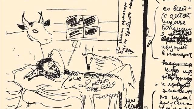 A video souvenir for Anna: Drawings by Joseph Brodsky
