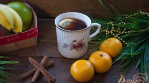 Коричный глинтвейн с имбирем