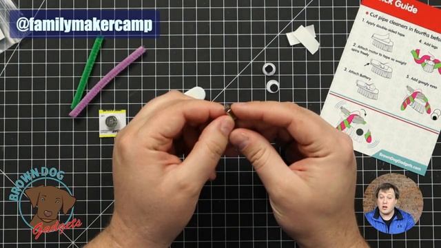 Maker Camp Live! - Bristlebots with Brown Dog Gadgets смотреть онлайн